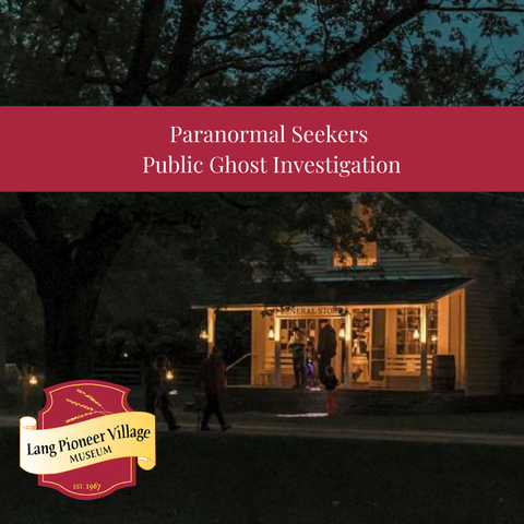 Paranormal Seekers - Public Investigation